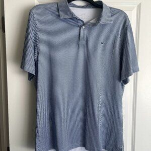 Vineyard Vines Golf Tees Performance Polo - Men's Size Large